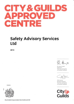 Safety Advisory Services UK.